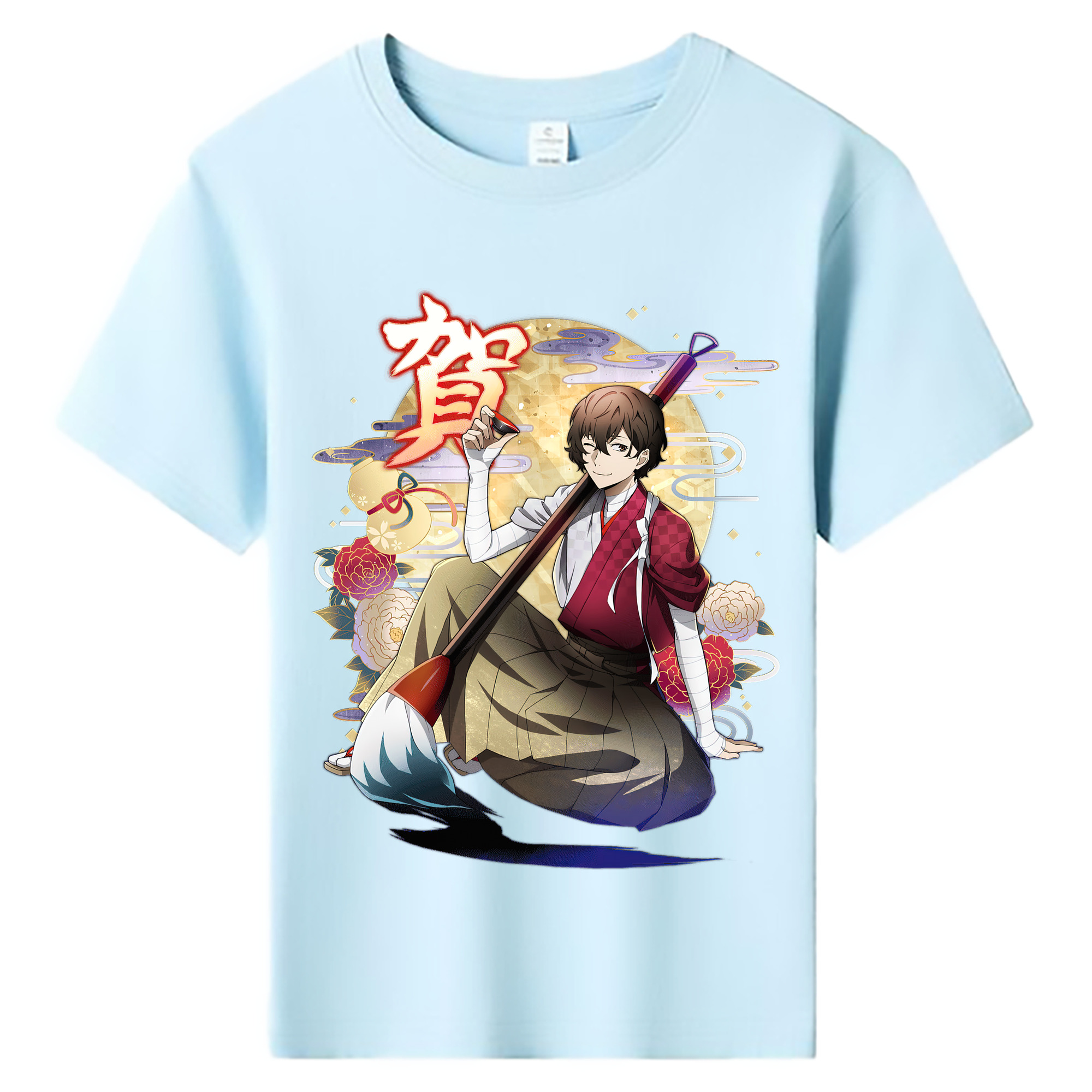 （画像用） 文豪ストレイドッグス Bungo Stray Dogs 綿100％キッズTシャツ（フロントプリント）